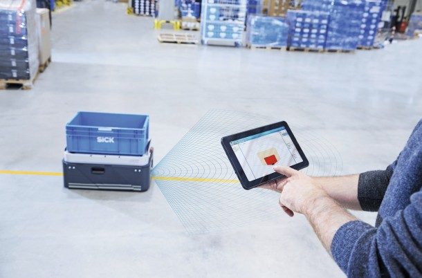 SICK lanza la solución LIDAR de seguridad de estado sólido para AGV´s y AGC´s