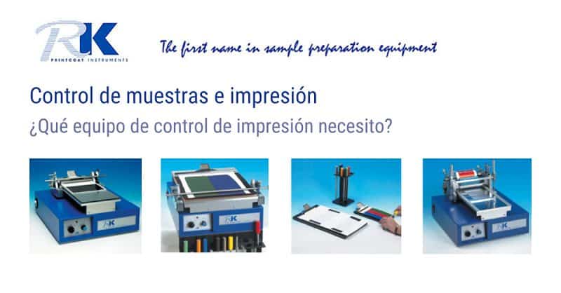 Un instrumento RK Print para controlar cada uno de sus objetivos de aplicación