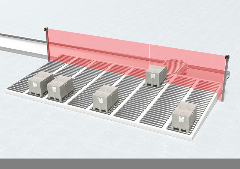 Protección más eficiente de sistemas de transporte multi-track