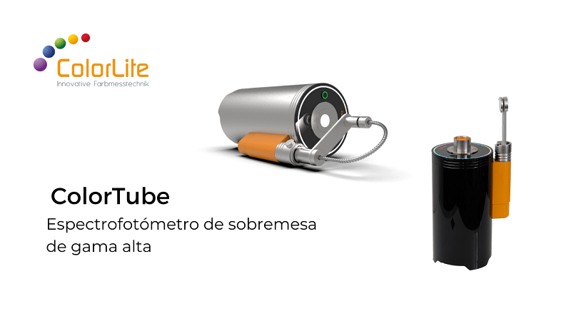 Espectrofotómetro ColorTube ¿sólo un diseño rompedor?