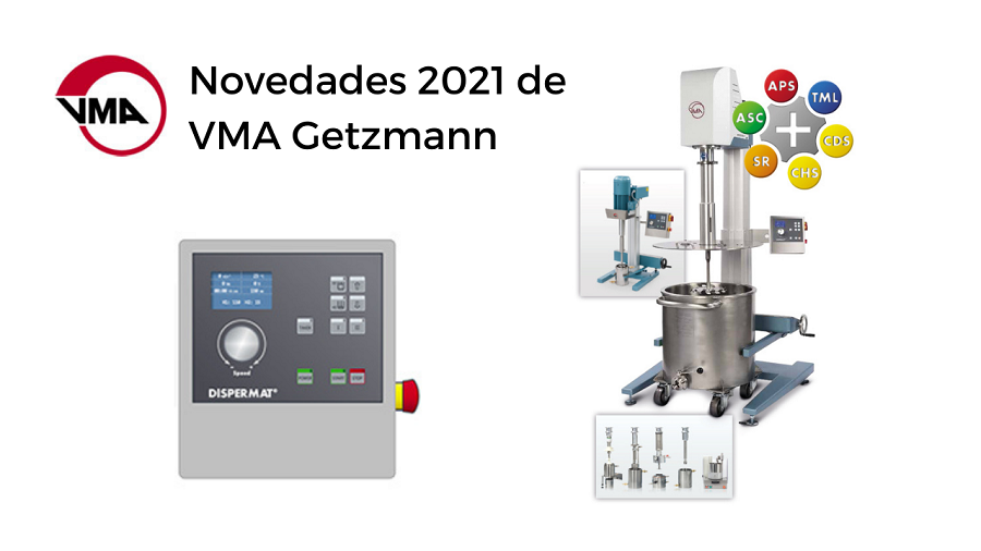 VMA Getzmann presenta sus novedades en equipos de dispersión y molturación