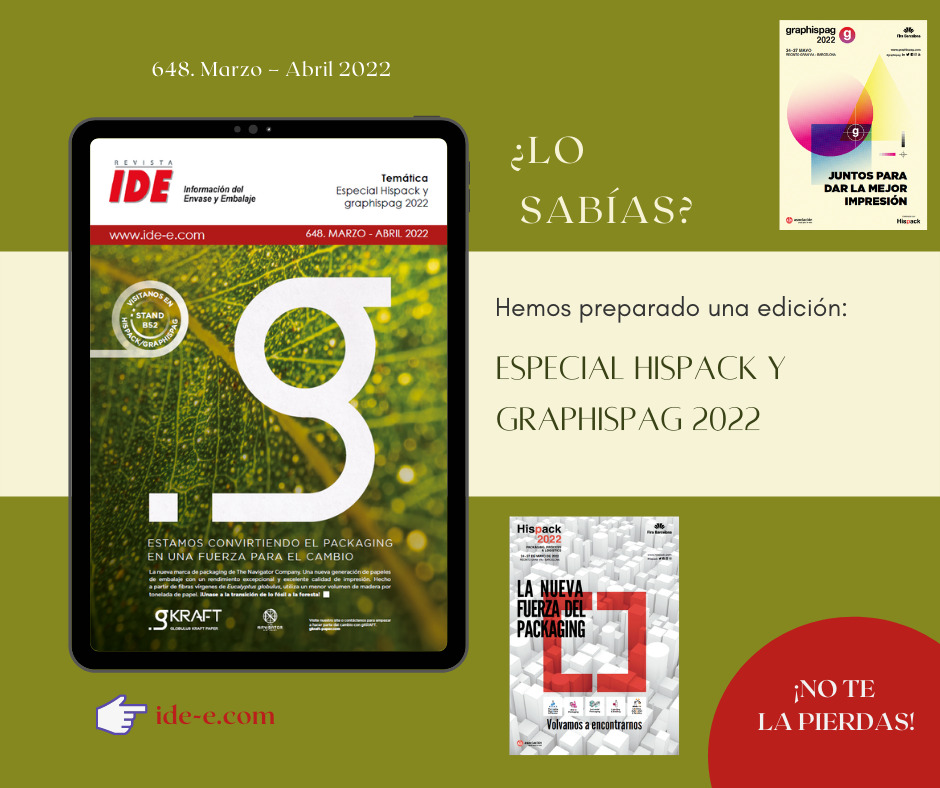 Disponible la revista digital de IDE 648. Marzo - Abril 2022