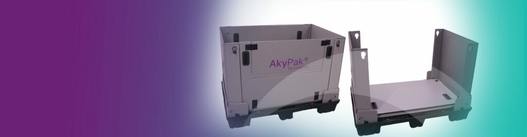 Corplex launches a reusable and easy to fold AkyPak® Pop ’n Drop container