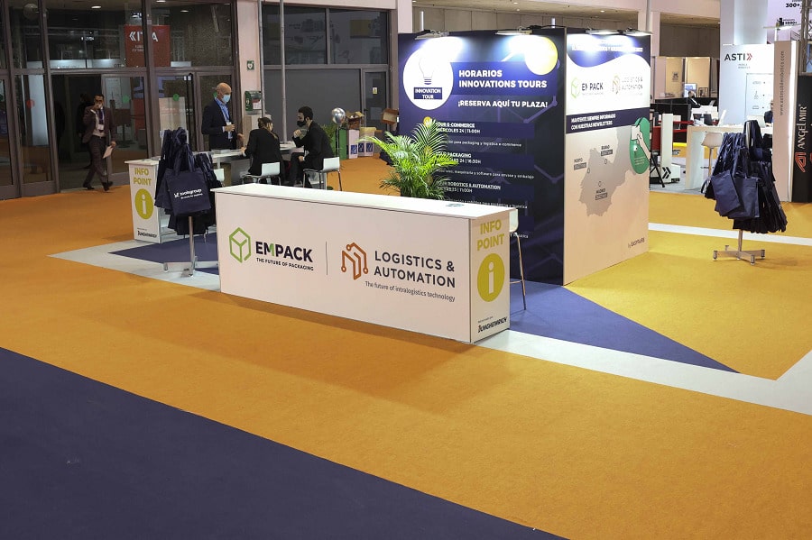 Cataluña, Madrid y Valencia las Comunidades Autónomas con más presencia en Empack y Logistics & Automation Madrid