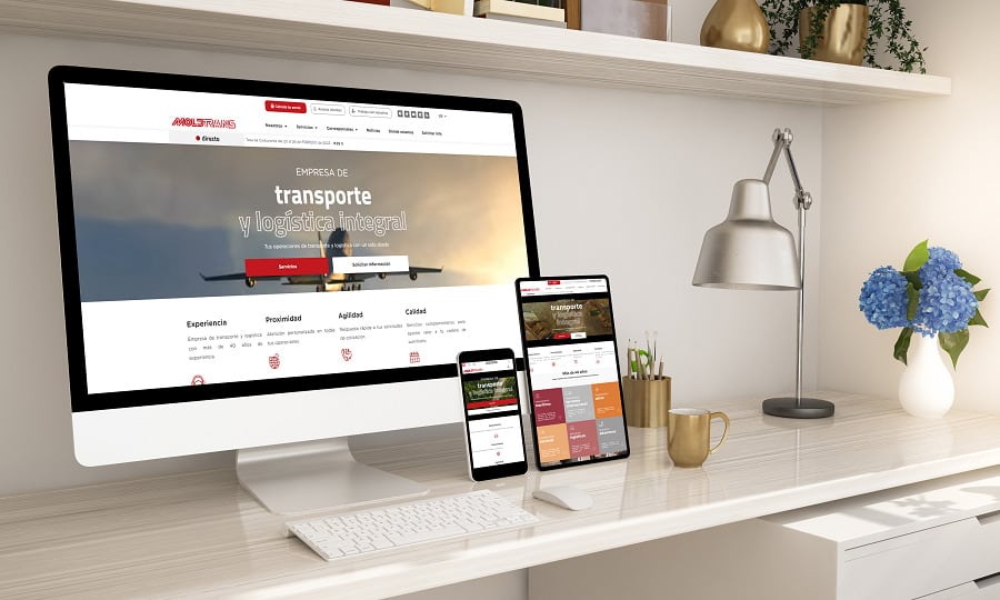 El Grupo Moldtrans presenta su nueva página web corporativa