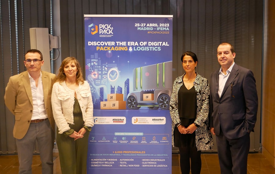 Más de 6.000 profesionales industriales descubrirán en Pick&Pack 2023 la revolución digital y sostenible de la logística, intralogística y packaging